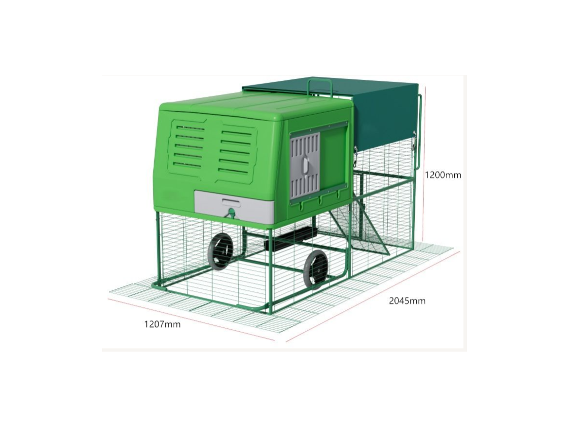 Tyúkól Scobax Mobilní kurník pro slepice GAUN 10370 - THE EGG CHALET