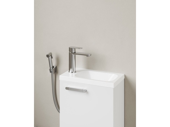 Ravak SD Chrome II korpus skrinky 40, biela, madlo 152 mm, chróm