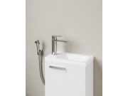 Ravak SD Chrome II korpus skříňky 40, bílá, madlo 152 mm, černá