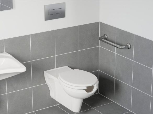 Ravak WC Safe Rim set, závěsný, bílá