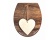 WC sedátka, záchodová prkna Schütte WOOD HEART | Duroplast, Soft Close