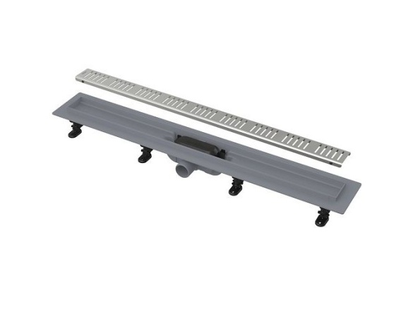 Alcadrain Sprchový odtokový žlab APZ10 SIMPLE 650 mm,