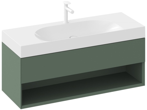 Ravak Umývadlo Lite 120/80 S, s otvorom pre batériu, bez prepadu