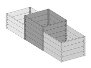 Kaskádový záhon Scobax Set 801