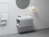 Ravak SD Lite 80 L skrinka pod umývadlo čierna matná