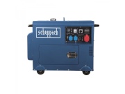 Dieselová elektrocentrála 5 000 W s regulací AVR Scheppach SG 5200 D