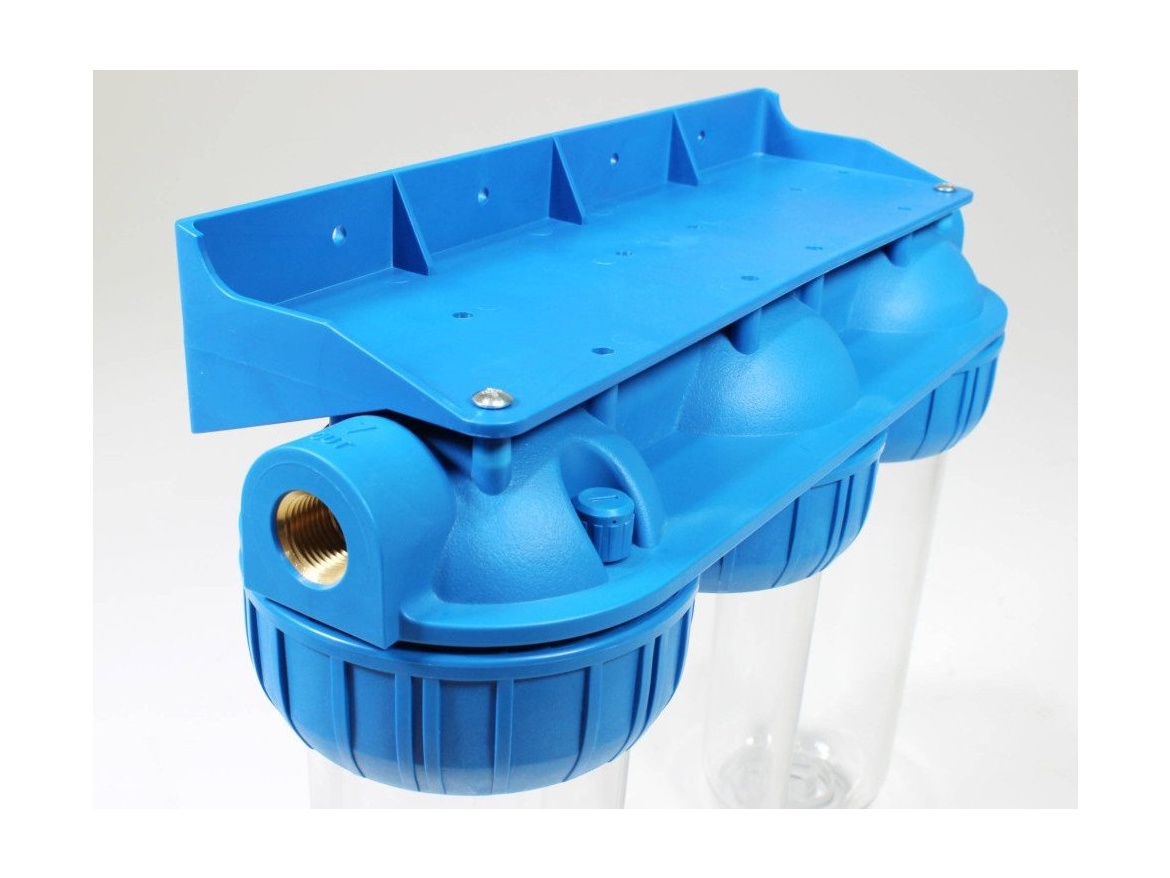 Filtrace pitné vody Donner set 3 stupňové filtrace TRIO (aktivní uhlík granutát)