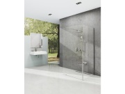 Ravak Walk-In Corner Set 120x90, bílá matná+transparent