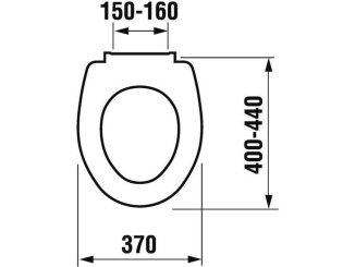 WC-k, bidék és piszoárok –  JIKA WC sedátko s poklopem Zeta, Soft-Close, bílé, Jika H8932760000001