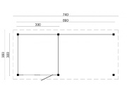 Tuindeco Black Holten DIY Flat Roof