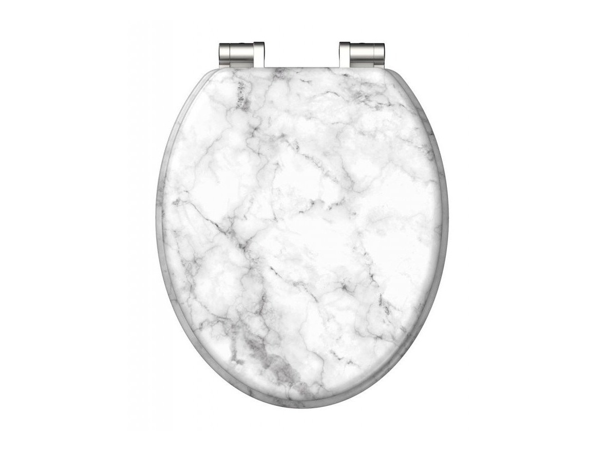 WC sedátka, záchodová prkna Schütte MARMOR STONE | MDF, Soft Close