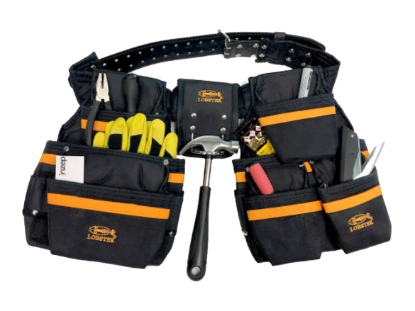 Opaskom Lobster Pás s koženým