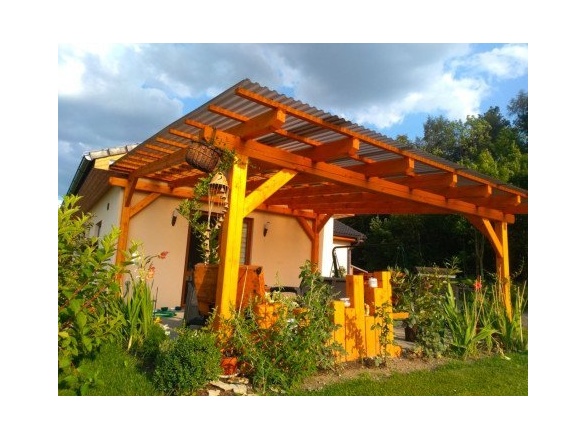 Covernit Trapézový polykarbonát bronz s hrubou strukturou