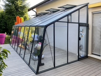 Skleníky ke zdi –  ACD MS310 7,4 x 3,0 m