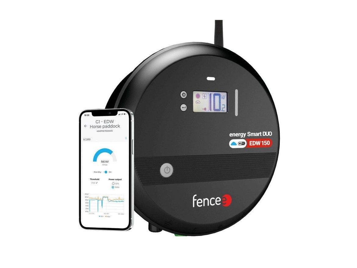 Scobax Chytrý Wi-Fi generátor elektrického ohradníku fencee energy Smart DUO EDW150