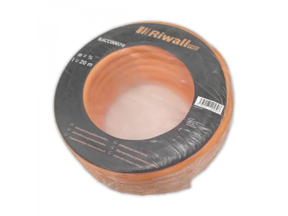 Riwall PRO Zahradní dvouplášťová hadice , délka 20 m, průměr 3/4“