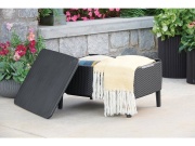 Keter Zahradní set  Salemo 3 Seater Sofa - hnědá / béžová