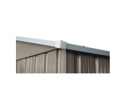 Lemezből készült kerti ház Riwall PRO RMSA 6x8 Brown