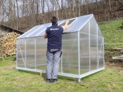 Profesionální montáže skleníků na klíč