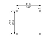 Zahradní altán Karibu Lillehammer