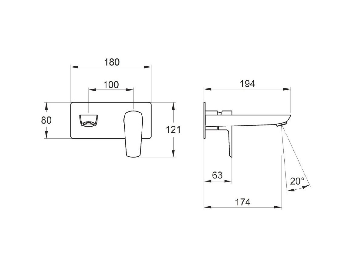 Novaservis Umyvadlová/Dřezová baterie Metalia 58, černý, podomítková,  58200,5