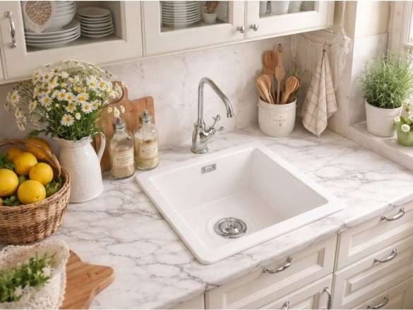 Kuchyňské dřezy Deante Sabor 450