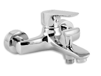 Novaservis –  Novaservis Vanová baterie Titania Nice 150 mm, chrom, nástěnná, bez příslušenství,  97020/1,0