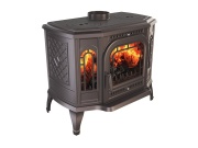 Kawmet Litinová krbová kamna P7 PB s varnými plotnami - 10,5 kW ECO