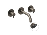 Ravak ES 021.20BLM.O1 Vanová podomítková baterie s tělesem, černá matná