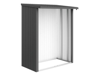 Dřevníky –  stena pre WoodStock 300 , 288,6 x 1,1 x 196,5 cm