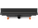 Žlab Chuděj LZB 40 Black (ke stěně)