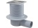 Alcadrain Podlahová vpusť 105 x 105 mm, mřížka nerez, boční odtok d 50 mm,  APV1