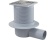 Alcadrain Podlahová vpusť 105 x 105 mm, mřížka nerez, boční odtok d 50 mm,  APV1