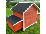 Dřevěný kurník a husník s výběhem Scobax Stony