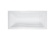 Lansanit Obdélníková vana EX 170x70 cm, bílá,  LANEX170X70