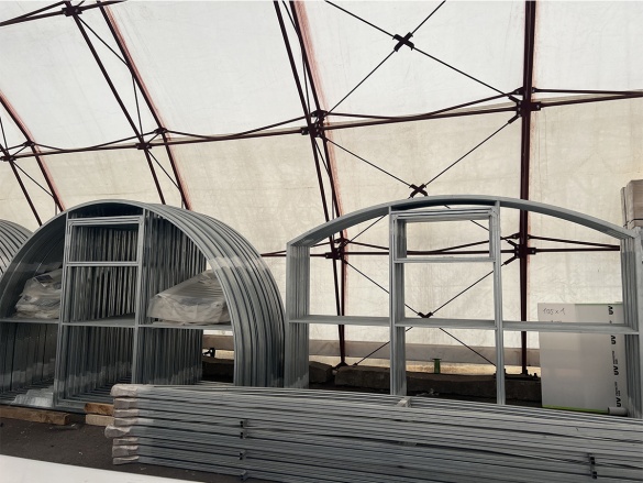 Polikarbonát üvegház Scobax Agroman