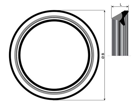 Těsnění PAM Blutop