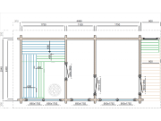 Sauna Tuindeco Tampere XL 40