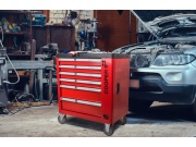 G21 Dílenský vozík  Cooper 6, červený