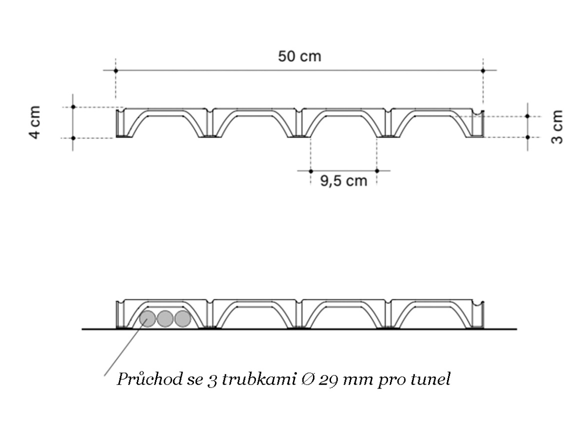 Vysokopevnostná tvarovka Daliform IGLÚ Plus