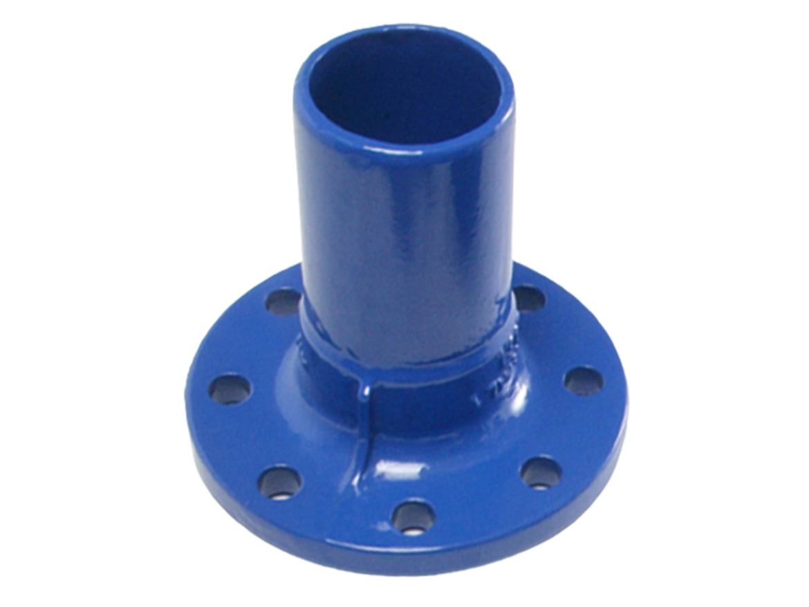 Tvarovka přírubová s hladkým koncem PAM Blutop
