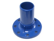 Tvarovka přírubová s hladkým koncem PAM Blutop