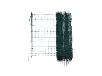 Nevodivé sítě – Scobax Síť premium nevodivá pro drůbež 106 cm, 2 hroty, 25 m, zelená