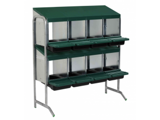 Drůběž –  Scobax Snáškové hnízdo pro osm nosnic