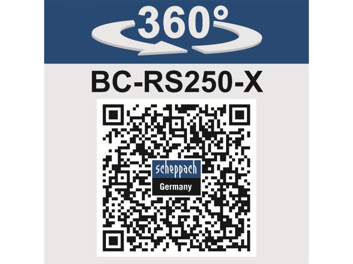 Aku 20 V IXES ocasová pila (bez baterie a nabíječky) Scheppach BC-RS250-X