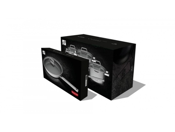 G21 Sada nádobí  Gourmet Magic s pánví navíc, 11 dílů, nerez