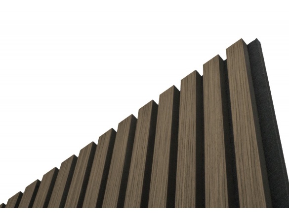 G21 Akustický panel  270x60,5x2,1 cm, kouřový dub