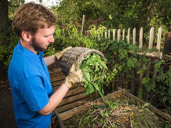 Komposztáló félsarkú