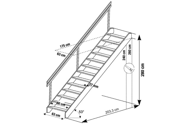 Mlynárske schody Minka Boras