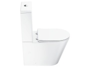Ravak WC kombi Elegant RimOff set, vario odpad, biela